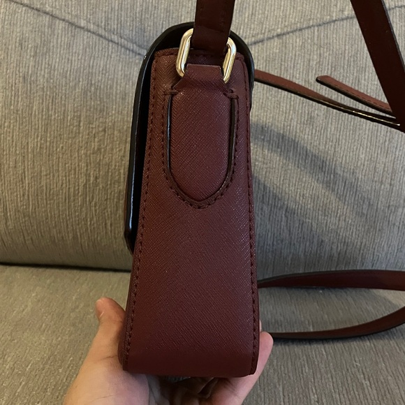 Kate Spade Burgundy Crossbody Bag - Picture 5 of 16